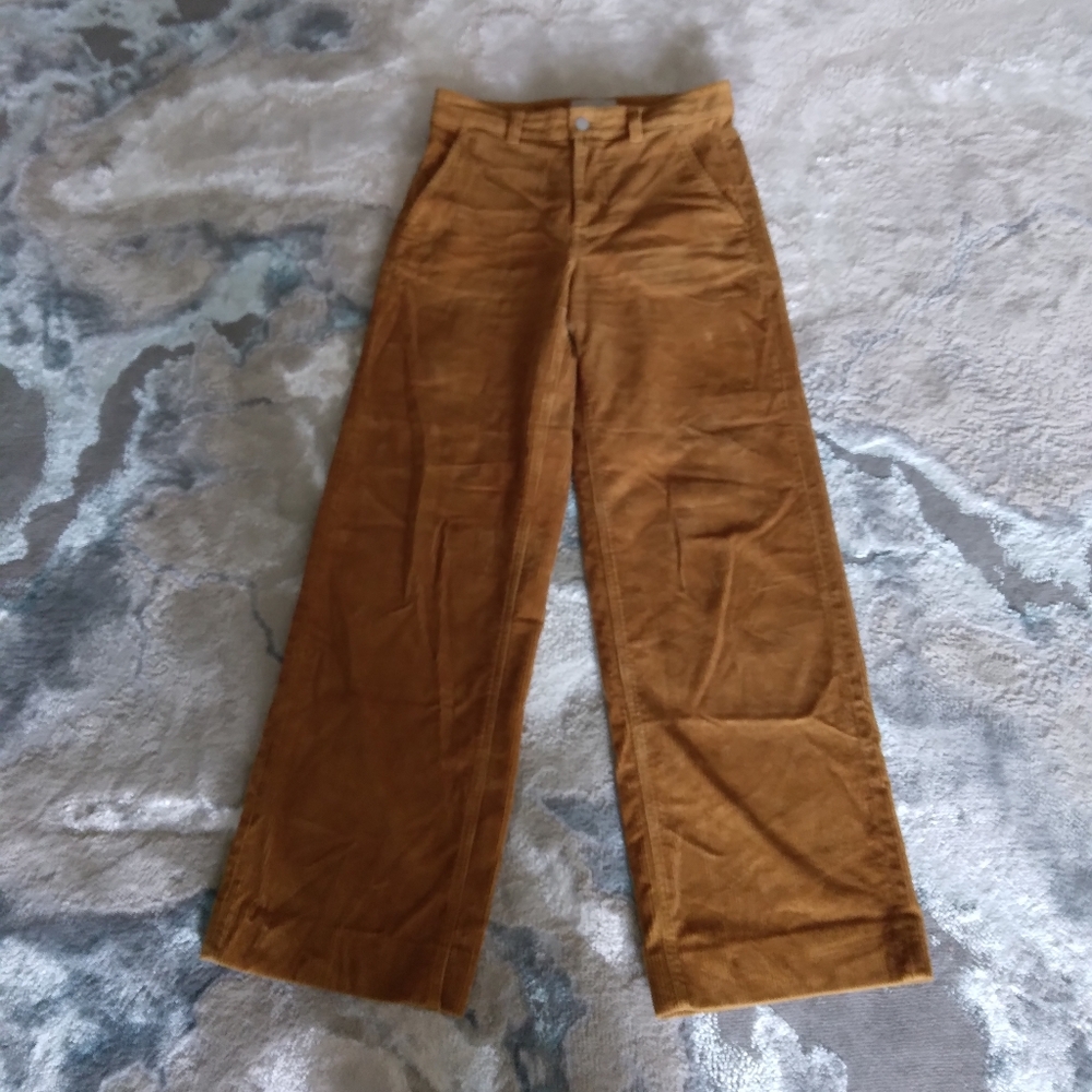 EVERLANE The Corduroy Wide-Leg Pant High Rise